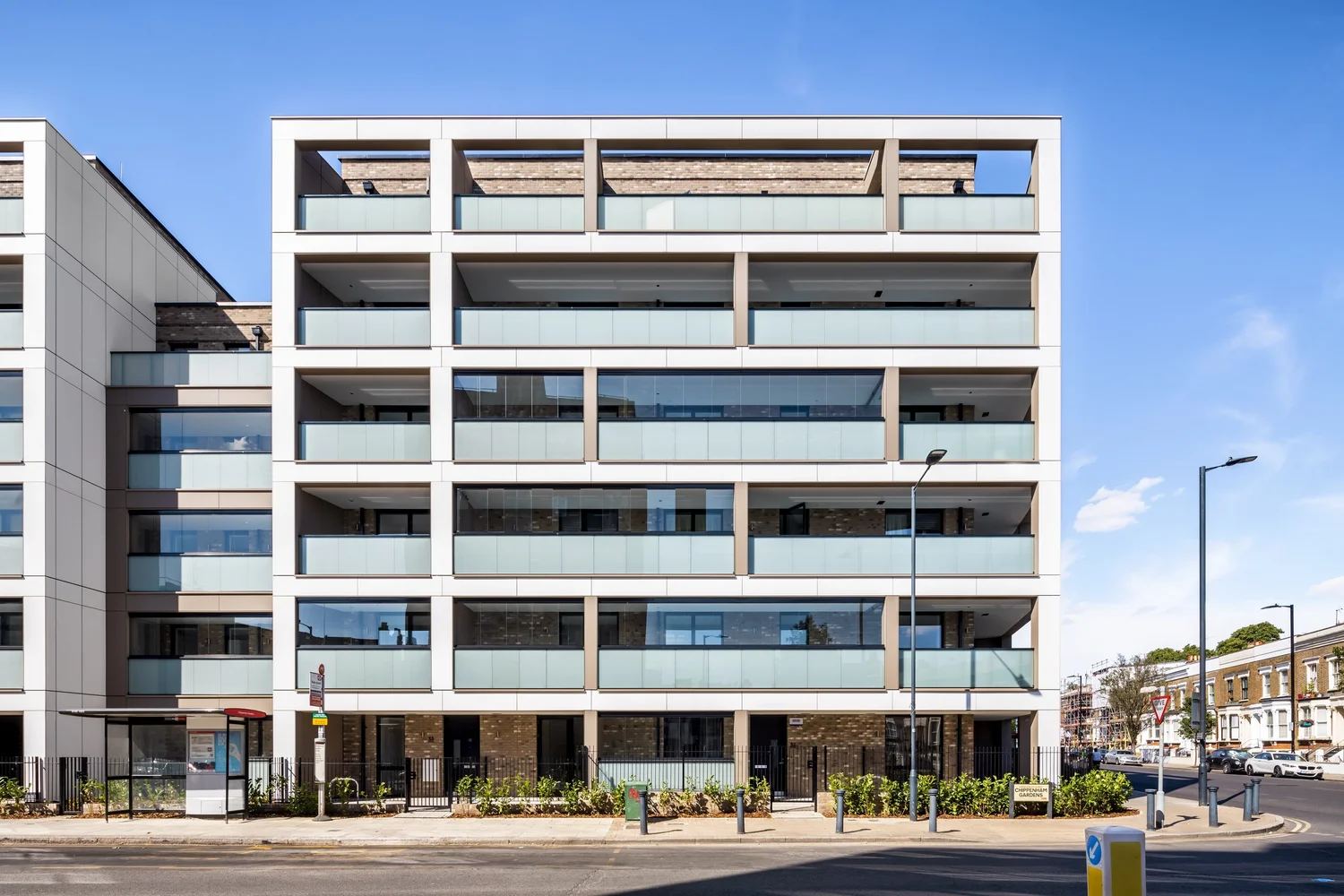 Chippenham Gardens, London, exteriors photography by Theo Tzia