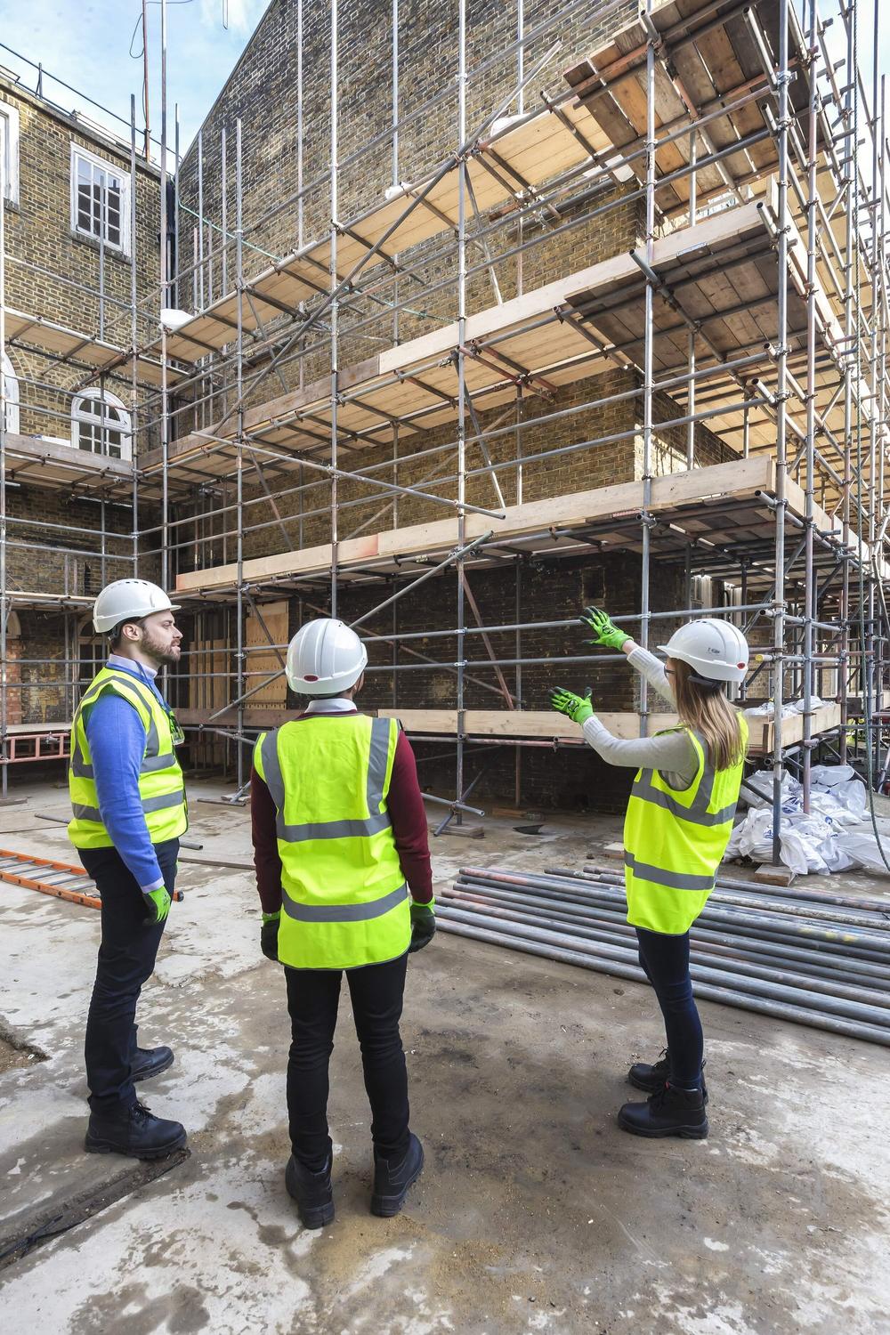 Construction photography by Theo Tzia