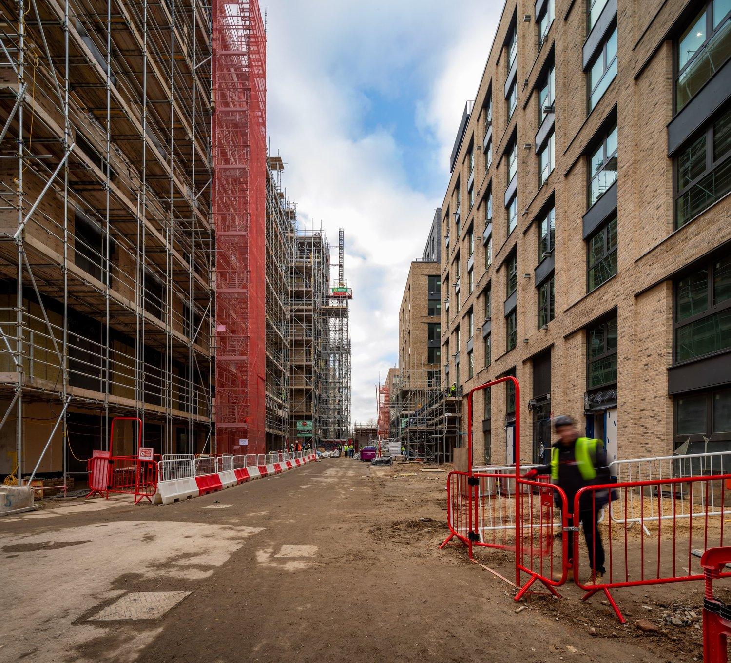 Construction photography by Theo Tzia