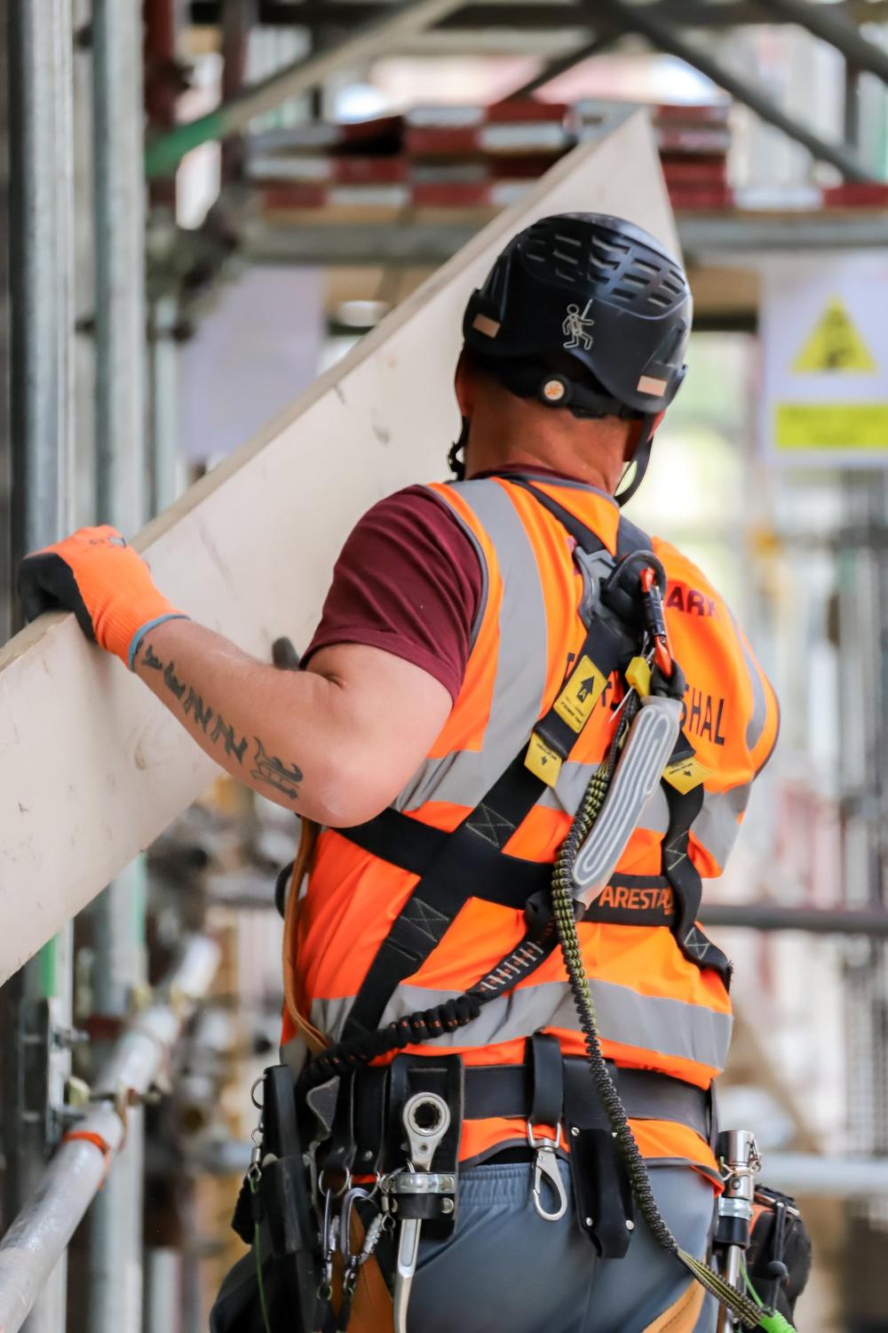 Construction photography by Theo Tzia