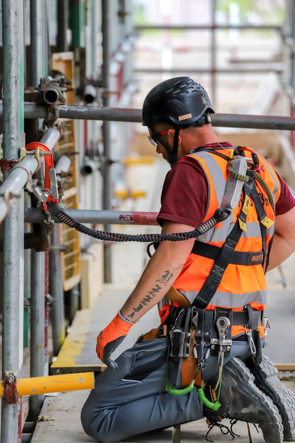 Construction photography by Theo Tzia