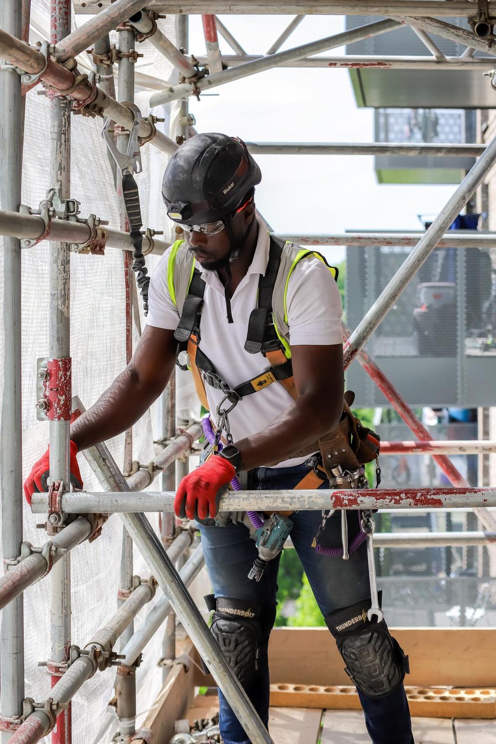 Construction photography by Theo Tzia